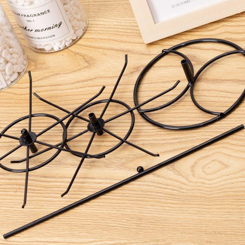 Metal Necklace Organizer Black White Trinkets Display Rack New Keychain Shelf  Bracelets Storage