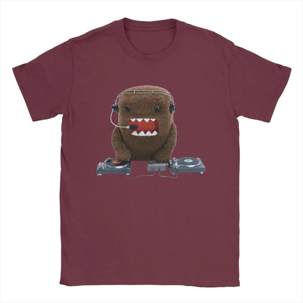 Men's T-Shirts DJ Domo Kun Doll Amazing 100% Cotton Tee Shirt Short Sleeve T Shirt Crewneck Clothes Unique
