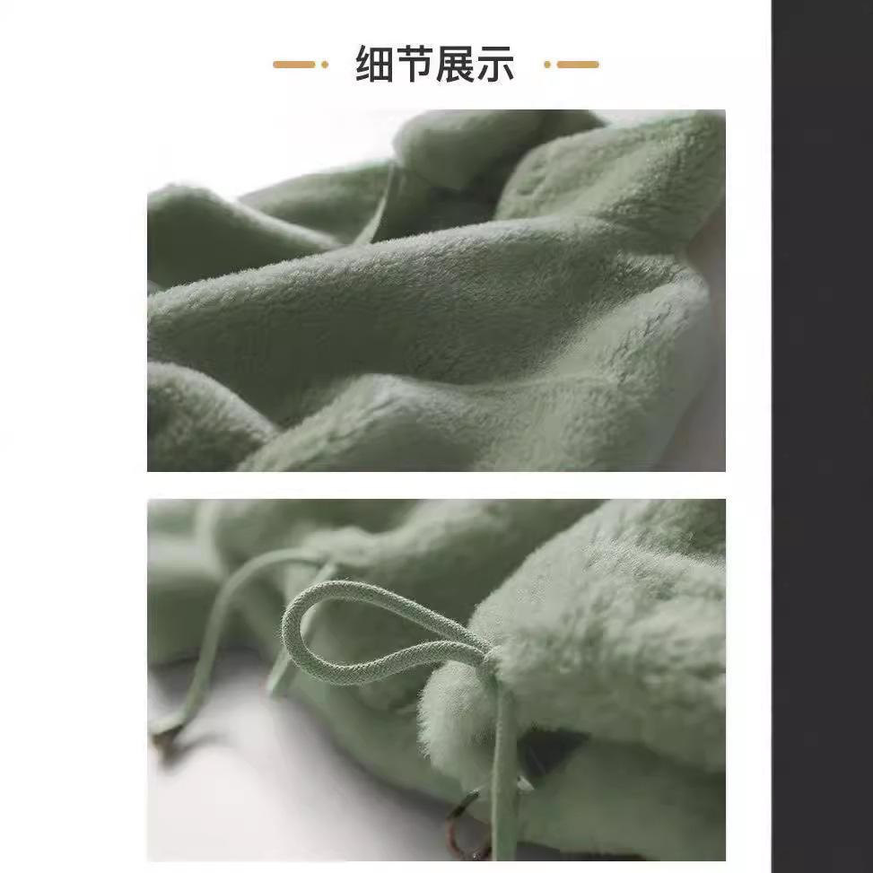 Autumn New Women's Clothing Double-sided Velvet Warm Turtleneck Sweater Cardigan Casual Zipper Fleece Jacket Fleece Thickened Jacket