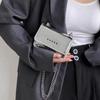This Year's Popular Silver Mini Bag Women's 2023 New Summer High-end Texture Niche Popular Chain Messenger Bag