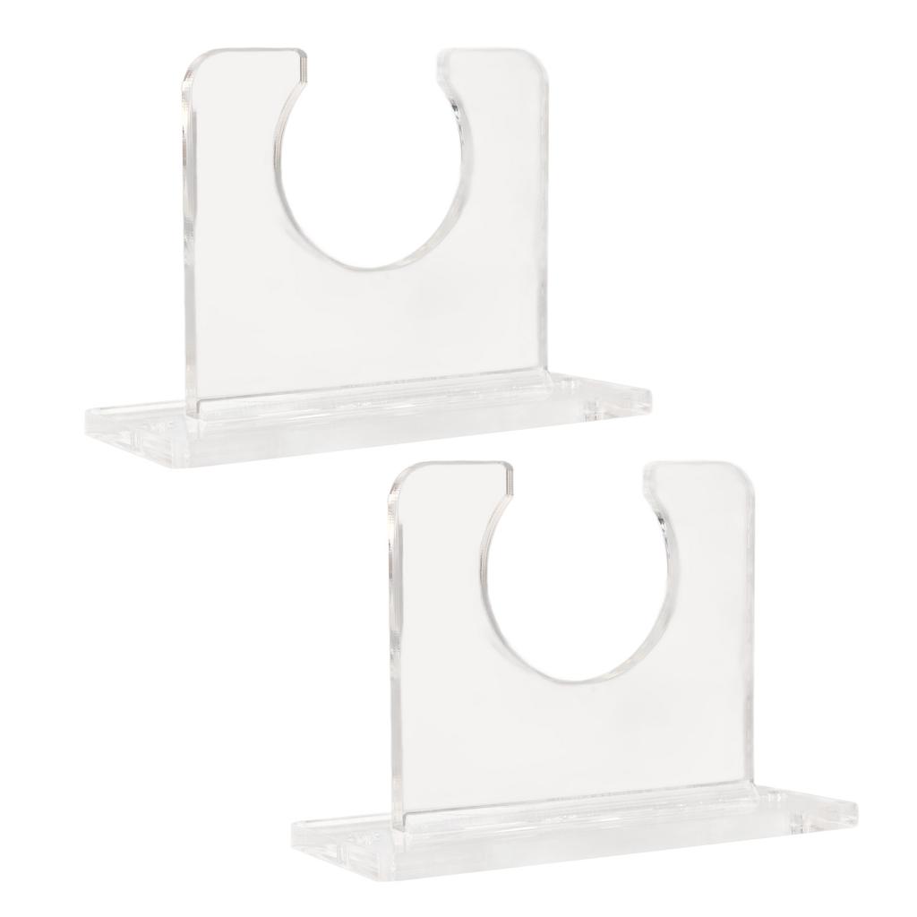 2pcs Baseball Bat Holder for Vertical Display Sturdy Acrylic Bat Hanger Baseball Bat Wall Mount Display Rack