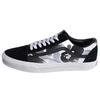 Bape X Old Skool Cushioning Abrasion Resistant Lightweight Low Top Skateboard Shoes Unisex Black White VN0A4OE22DR-