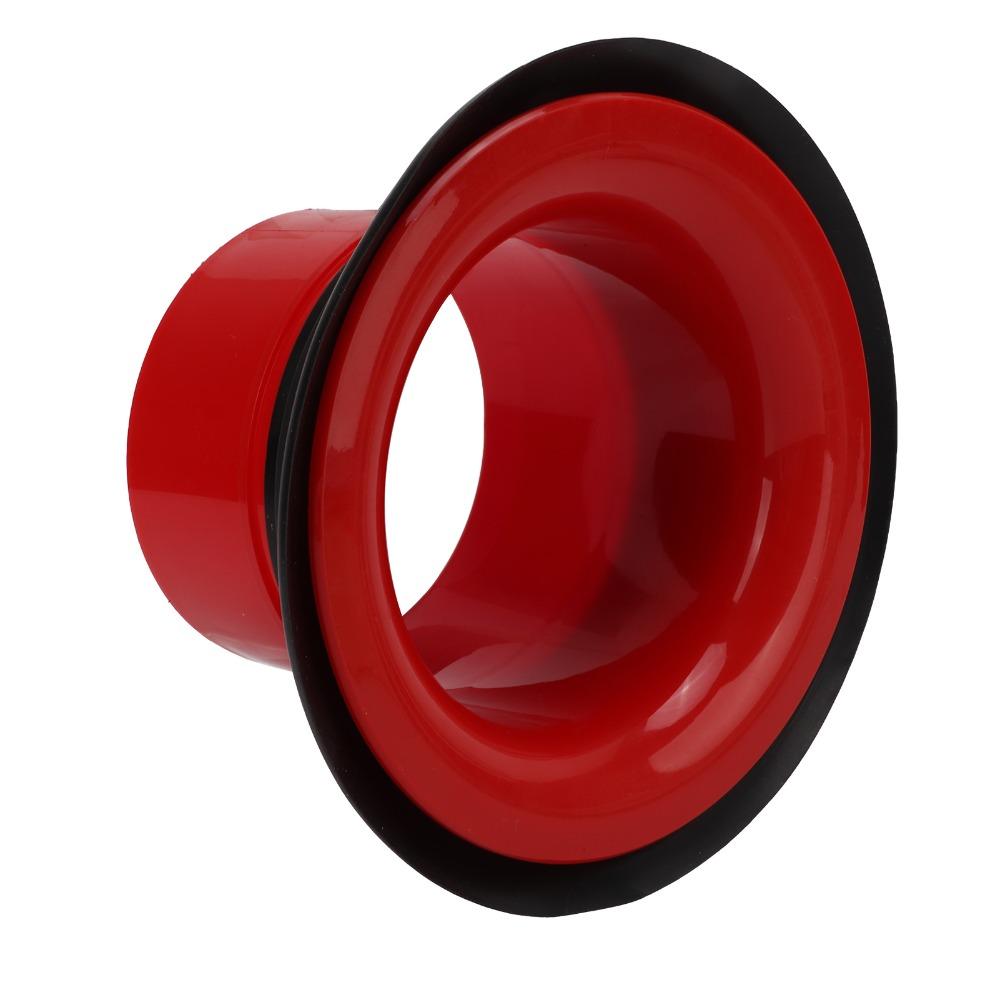 Red And Black Bass Drum Enhancer ABS + Rubber Drum Amplifier Accessory  Bass Drum Enhancement