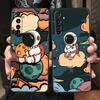 Cartoon Cute Cosmonaut Case For Realme C67 C63 C55 C53 C35 C25 C21 GT 2 3 5 6 10 11 12 13 Pro Plus 5G Soft TPU Phone Cover Capas