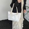 Sac à Bandoulière Grande Capacité Nouveau Printemps Polyvalent Sac sous le Bras Tendance Style Doux Sac Fourre-tout Portable Sac pour Femme