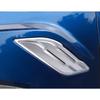 Side Fender Front Air Outlet Cover Trim For 2015- Ford F150 ABS Chrome 2pcs
