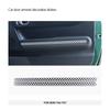 For Mini Cooper F66 F67 2024 2025 Car Door Armrest Decorative Leather Stickers Interior Protection Sticker Car Accessories