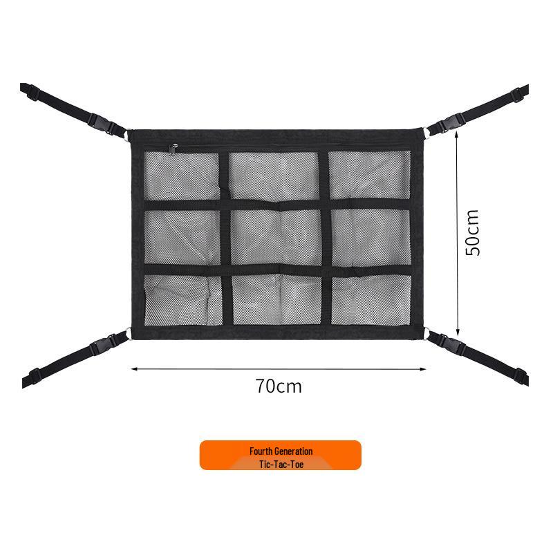 Car Roof & Mesh Pocket Storage Net for Luggage