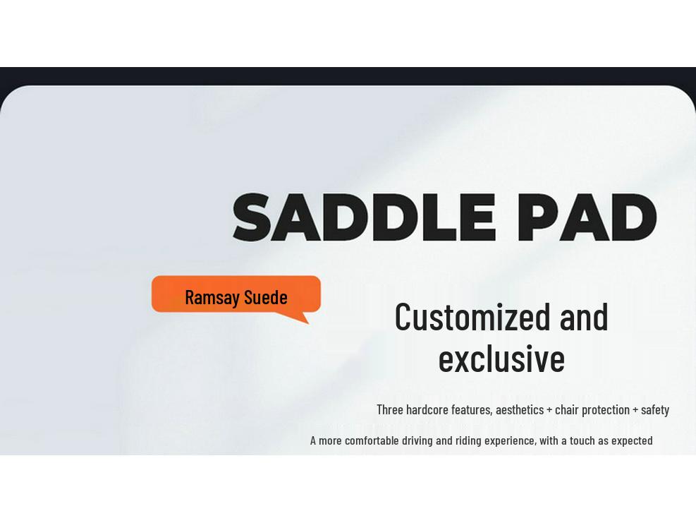 2025 Wenjie M5 Ganzjahres-Atmungsaktive Wildleder-Sitzkissen