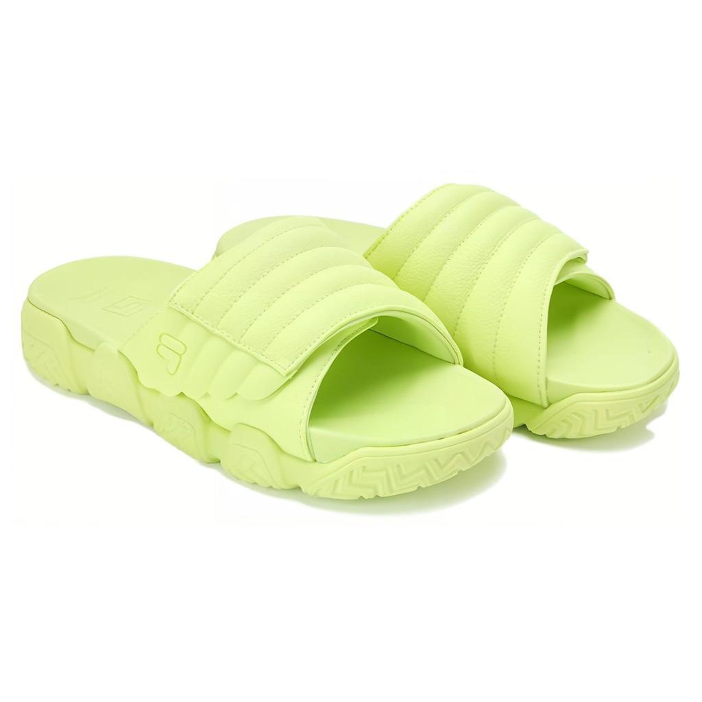 FILA Fusion Buster Slipper Durable Non-Slip Slide Sandals Women Footwear Green T12W321507FSL
