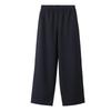 Muzi Women's High-Waist Straight Wide-Leg Pants