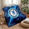 Chelsea FC Theme blanket Soft Flannel Blanket Plush Throw Blanket Cozy Sofa Bed Blanket for Home Decor