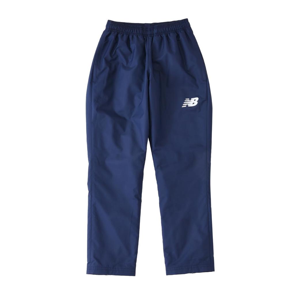 Wind Pants with Brushed Tricot Lining Kids Soccer Water Repellent Windproof TNV [New Balance] Kids/Junior (ABP45289) (Team Navy)