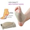 Arch Support Sleeve Cushion Plantar Fasciitis Foot Arch Orthotic Tool Heel Elastic Bandage Flat Feet Orthopedic Pad Foot Care