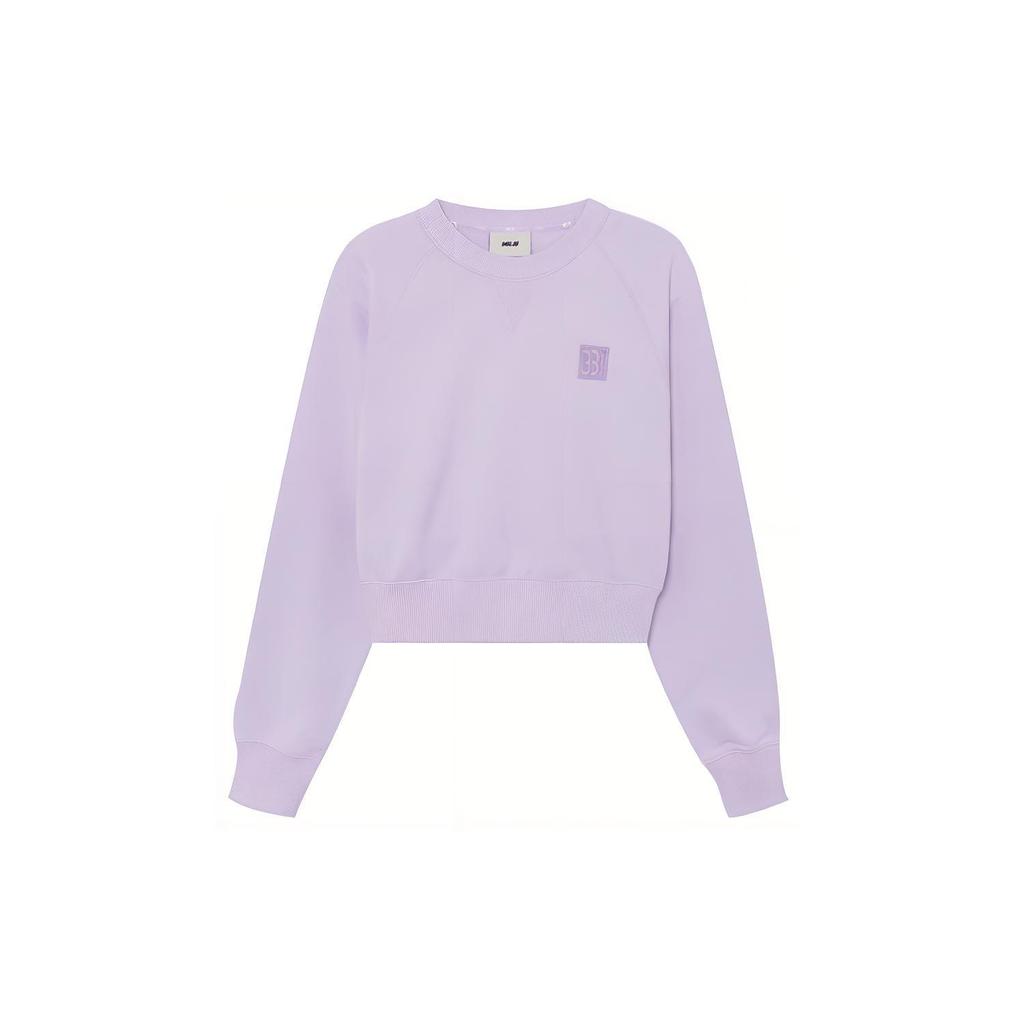 New MLB Sweatshirts Unisex Light Purple 3FMTB0231-43LDL