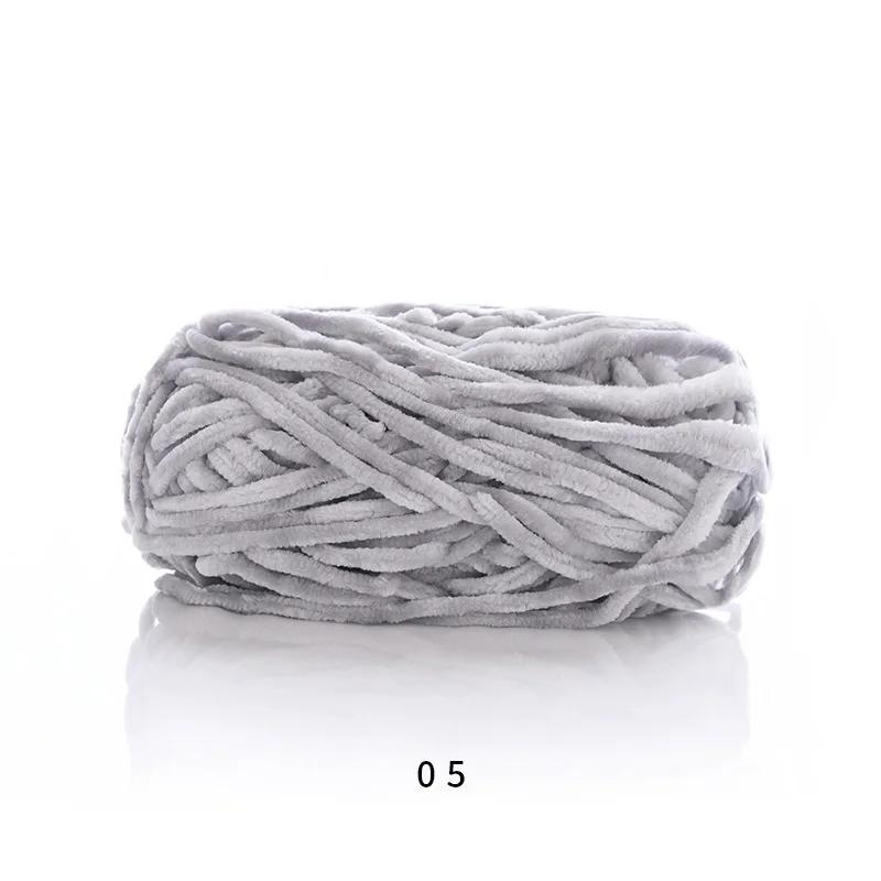 1 Pcs Velvet Hook Shoe Thread Scarf Yarn DIY Crochet Wool Thick Thread Warm Velvet Handmade Woolen Yarn