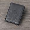 2024 Genuine Leather Card Hoider  Retro Handmade Men's and Women's Small Wallet First Layer Cowhide Business Card Holder Portable ID Bag