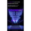 Laptop pressurized air cooler 15.6 inch gaming base computer desk stand V16 type AI smart model hardware monitoring