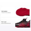 Sapatos de Corrida Confortáveis de Bico Redondo Chama Vermelha Infantil Cano Baixo Antiderrapantes Tênis Infantil 312415511H-5