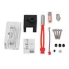 Extruder Heater Block Upgrade Kit Ti Alloy Copper Bimetal Plated Nozzle with Aluminium Radiator for ENDER 3 S1 3D