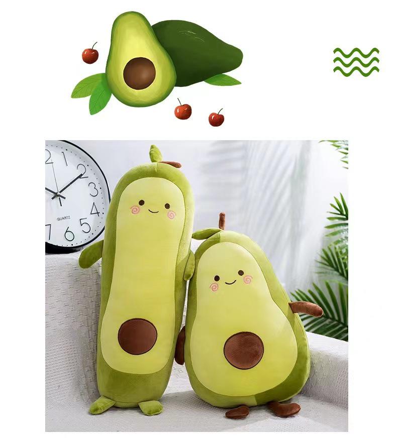 Avocado Plush Toy - Super Soft Mini Anime Doll