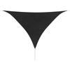 Sun Shade Sail Oxford Fabric Triangular 5 x 5 x 5 m Anthracite