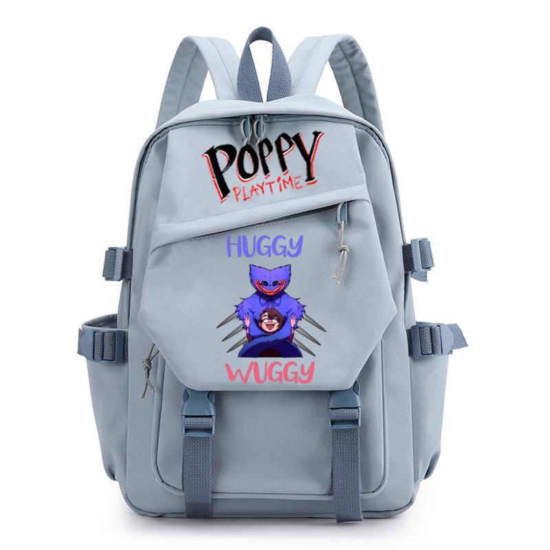 Poppy Waterproof Women's Backpack Girl Schoolbag Large Capacity Travel Leisure Shoulder Bag