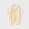 David Bella Women's Knitted Climbing Clothes Spring Clothes New Baby Antibacterial and Mite proof Cotton jumpsuit