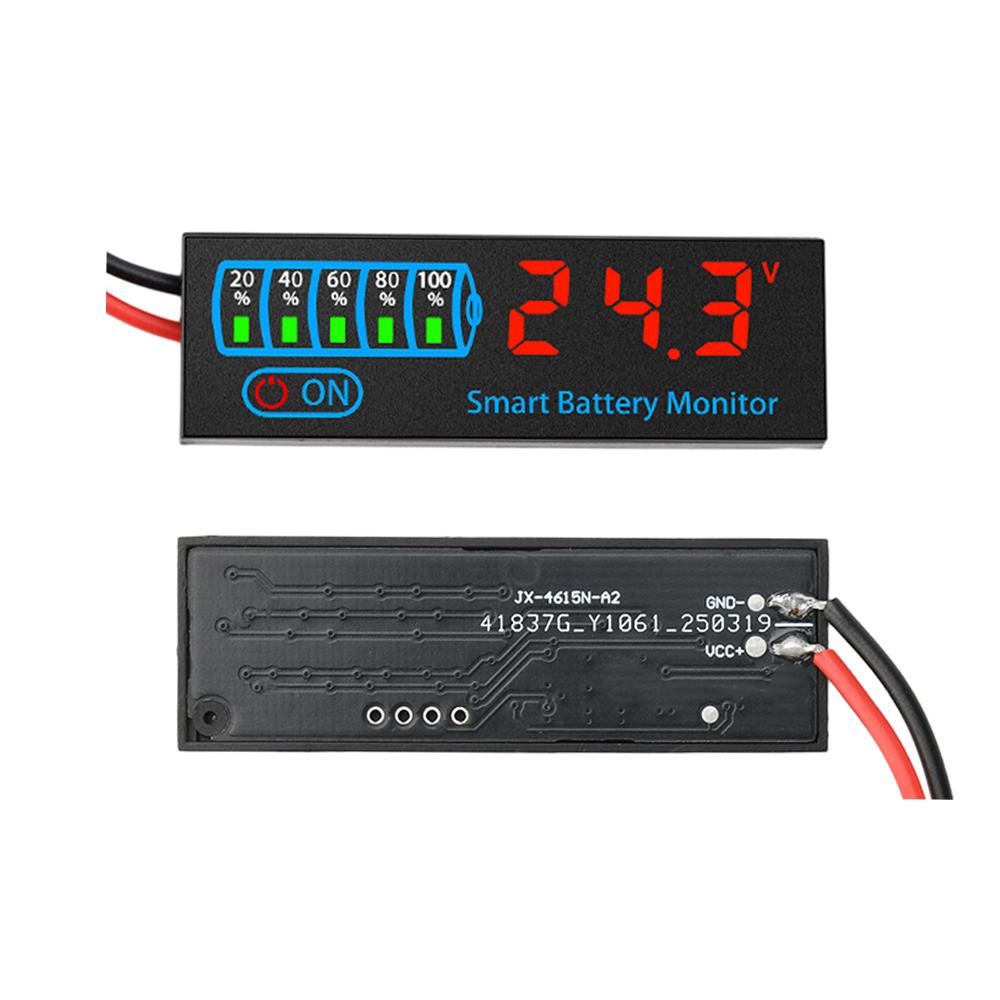 Battery Power Display Board DC 7-11V LED Digital Voltage Indicator Module Lithium Lead-acid Battery Remaining Capacity Indicator