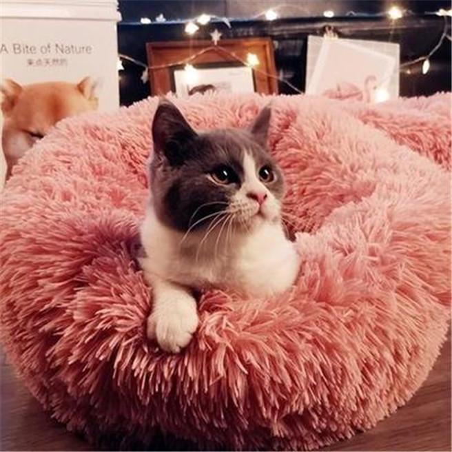 pouf cat bed