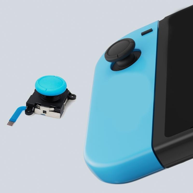 Replacement Joysticks Controller 3D Analog Thumb Stick for Game Controller Hall Effect Joystick Easy Installation
