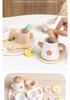 Wooden Afternoon Tea Set for Kids - Educational Role-Playing Toy