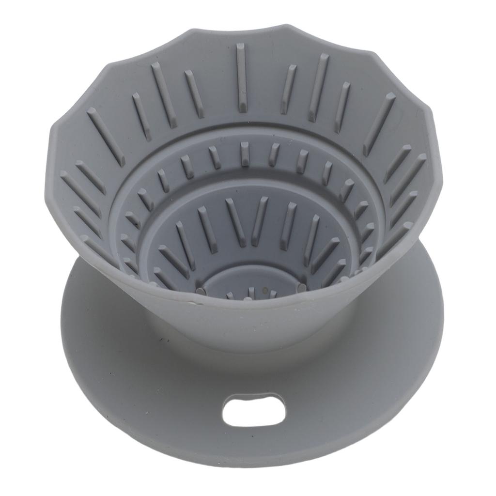 Pour Over Coffee Dripper Food Grade Silicone Folding Portable Hand Brewed Coffee Filter
