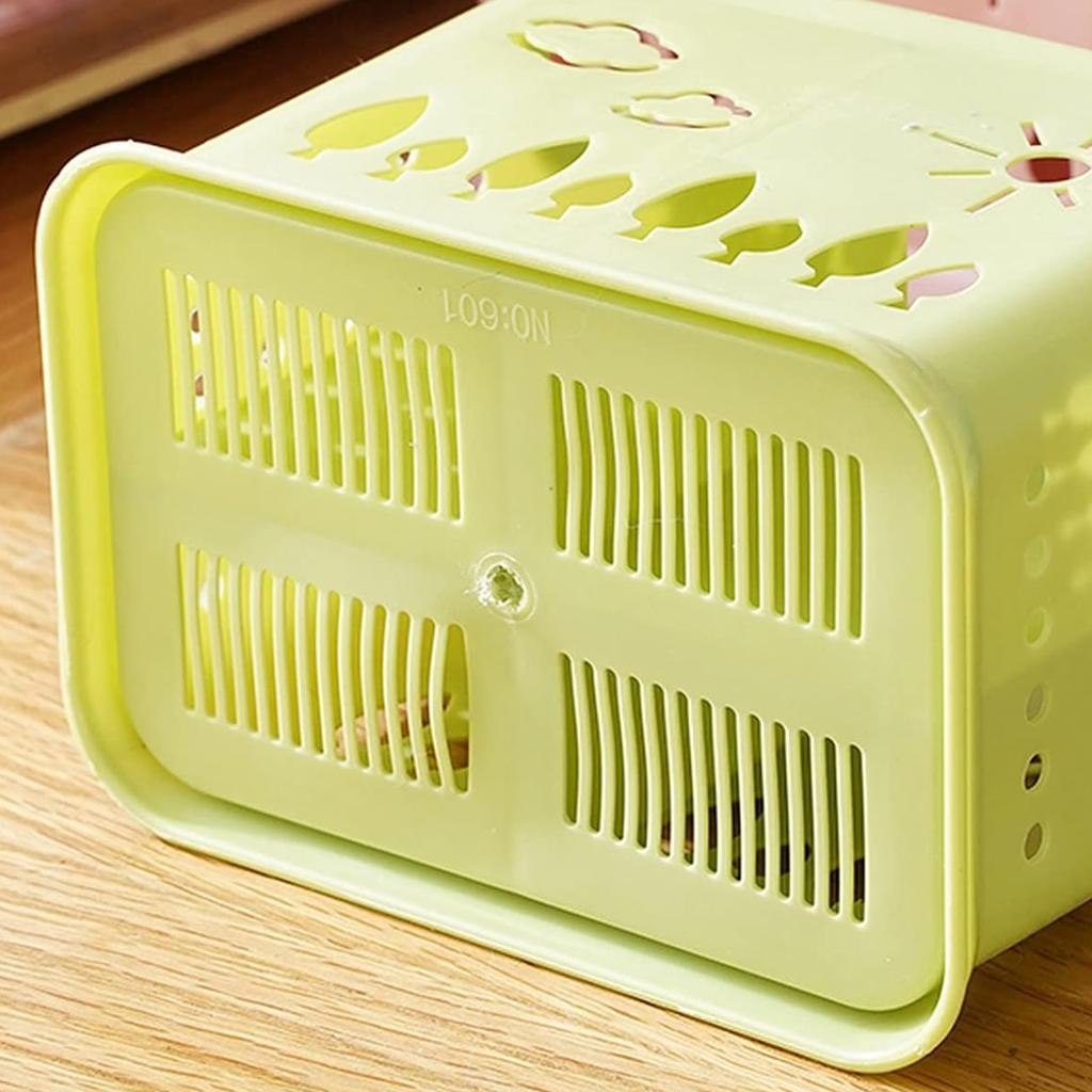 Plastic Draining Chopstick Holder Household Chopstick Barrel Suitable For Kitchen Cutlery Drain Holder Spoon Storage Supplies