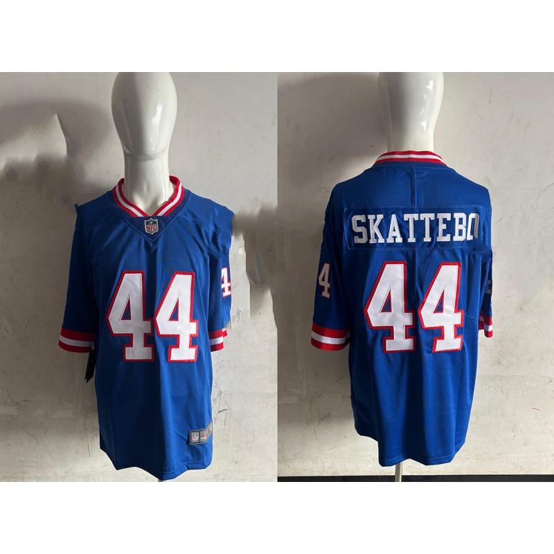 New York Giants Retro Football Jersey Short Sleeve Fan Apparel Sportswear Men