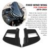 For CBR 650R 2023 Motorcycle Front Deflectors Side Winglet Wind Fin Spoiler Trim Cover Fixed Wing cbr650r 2019-2023