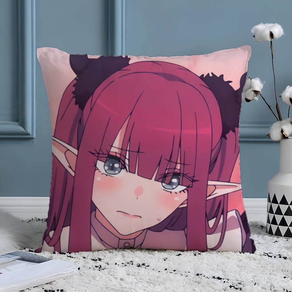 My Dress-Up Darling Marin Kitagawa Pillow Case Silky Elegant Comfort Sofa Bed  Invisible Zipper Beach Pillowcase