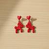 Fashion Jewelry New Year Horse Earrings Cartoon Horse Horse Drop Earrings  Party