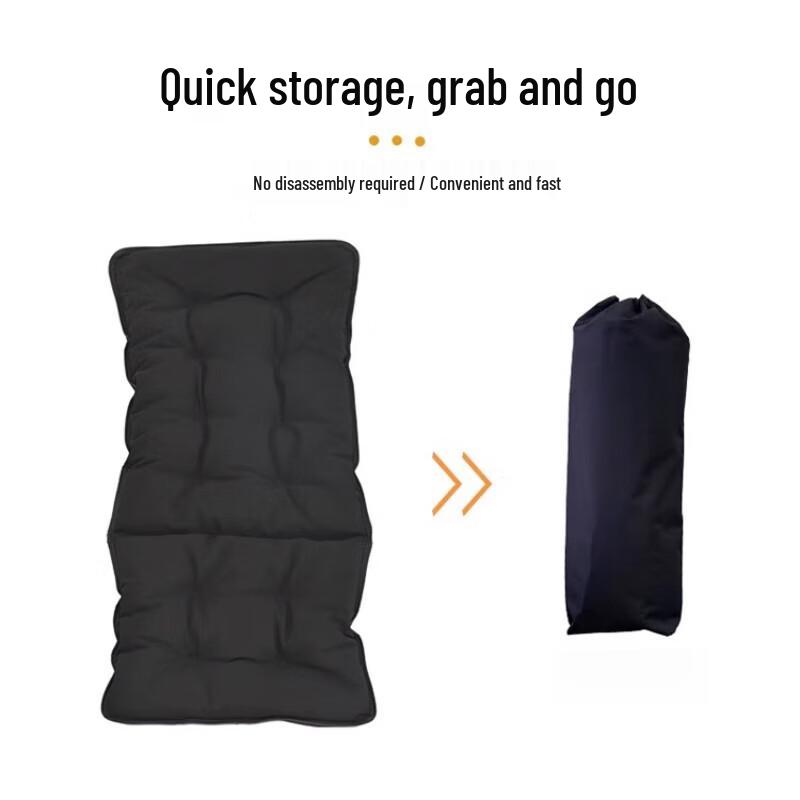 Beifu Outdoor Adjustable High-Back Kermit Chair Winter Seat Cushion