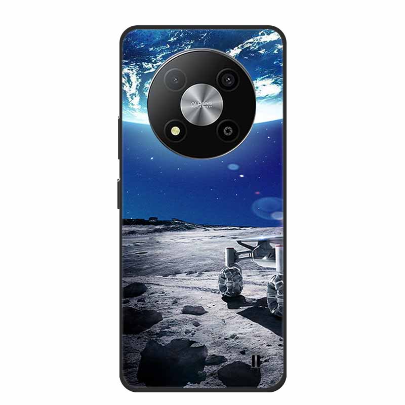 Phone Case For ZTE Blade A73 5G Back Cover Case Black Silicone Shockpoof Soft Funda For ZTE Blade A73 5G Case A 73 6.52" Coque