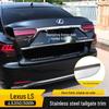 2018-2025 Lexus LS500h Tailgate & Trunk Trim Stainless Steel Mod.