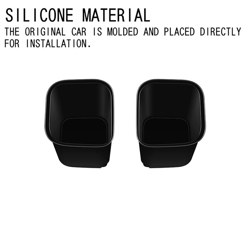 For Toyota Alphard/Vellfire 40 Series 2025+ Car Middle Row Seat Cup Holder Storage Box Silica Car Interior Spare Parts Parts-A99