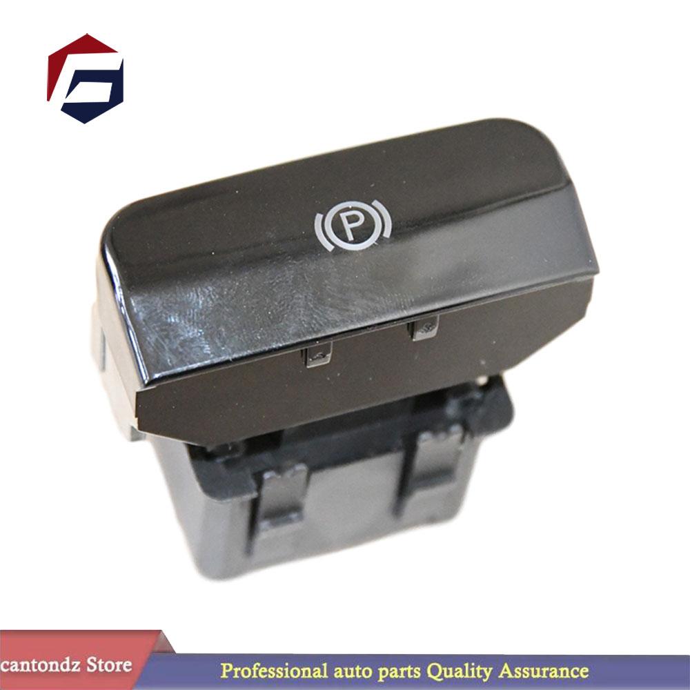 Car Parking Switch Bright Surface Electronic Handbrake Parking Brake Button Switch 470703 for Citroen C4 II Picasso