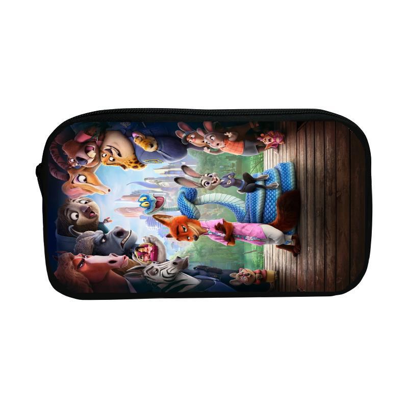 Zootopia Large-Capacity Pencil Case for School Students: Boys & Girls Stationery Organizer
