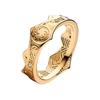 Game of Thrones Series Dragon House Crown Synthetic Cubic Zirconia Ring Women's Gold Gold 52