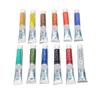 Water Color Paint 12 Colors 9ml Tube Bright Vibrant Nice Transparency Watercolor Paint Set for Artist Painting
