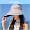 Summer Wide Brim Sun Hat With Light Polyester Material And Sunshade Function For Commuting And Outdoor Activities
