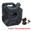 3L Plastic Fuel Tank & Gasoline Can for Car/Motorcycle Travel