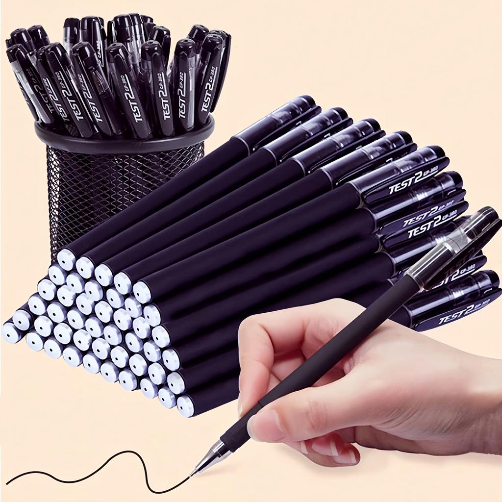 20/30pcs Pack of Executive/business Gel Pens, Black Ink, Suitable for Professionals, Students, Office and School Supplies