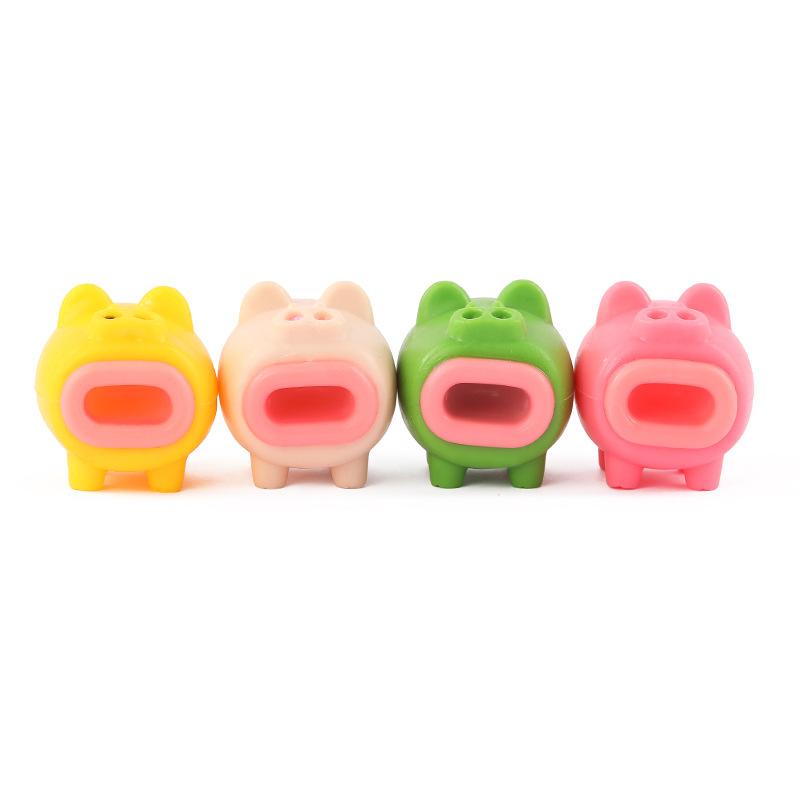 Squeezing Pig Stick Out Tongue Toys Decompression Fidget Antistress Sensory Stress Relieving Gift For Kids Adults Stress Relief